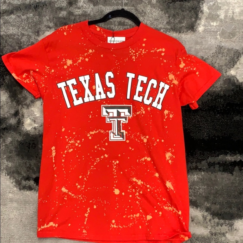 Texas Tech distressed t shirt